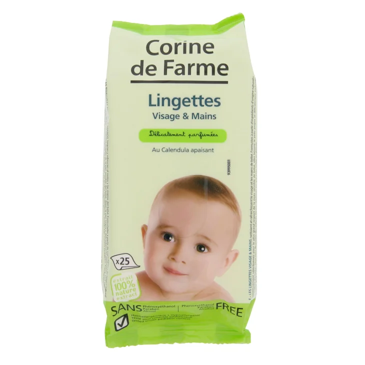 Corine de Farme Salviette Viso&Mani Bambini