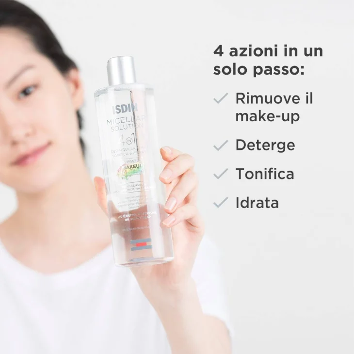 Isdin Micellar Solution 4 in 1 Acqua Micellare 400 ml