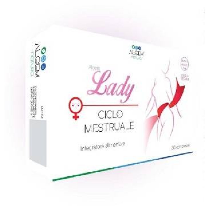 Algem Lady Integratore per il ciclo mestruale 30 compresse