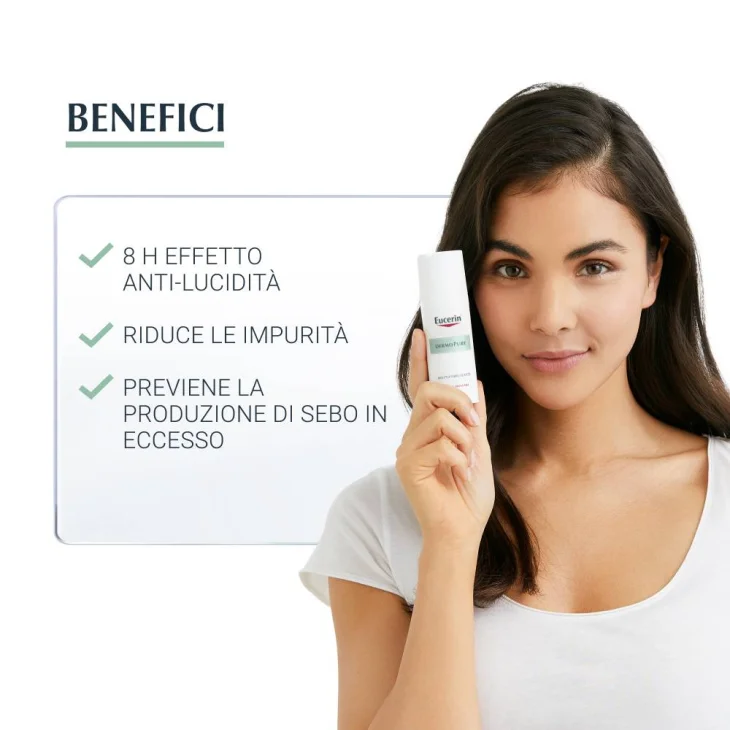Eucerin DermoPurifyer Oil Control Fluido Opacizzante Viso