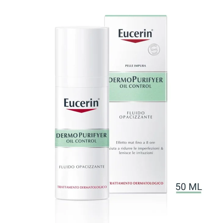 Eucerin DermoPurifyer Oil Control Fluido Opacizzante Viso