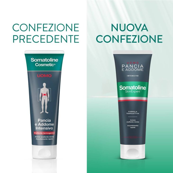 Somatoline Cosmetic Uomo Trattamento Pancia e Addome 7 Notti 250 ml