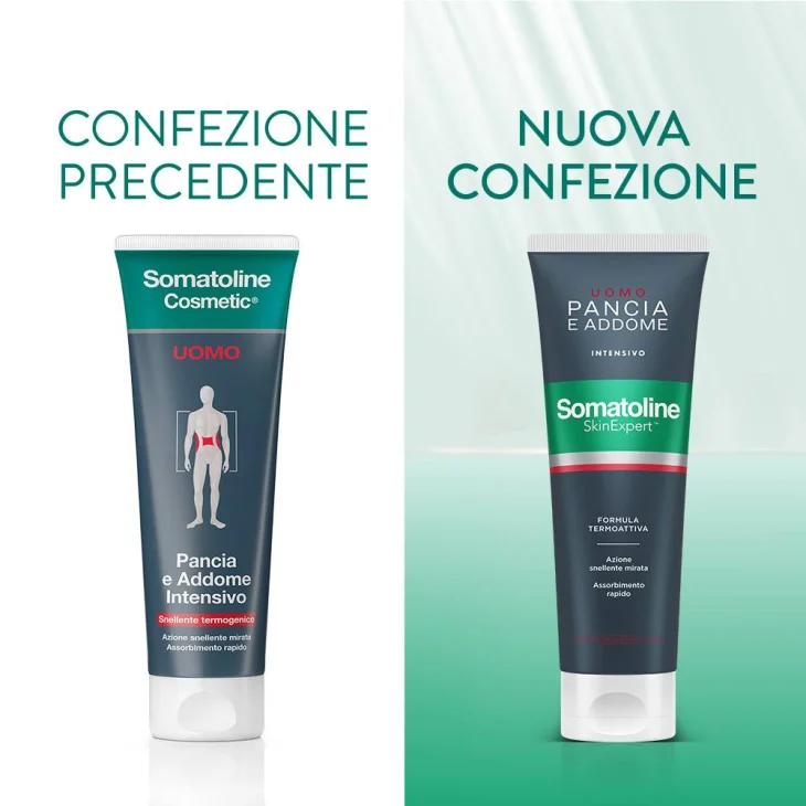 Somatoline Cosmetic Uomo Trattamento Pancia e Addome 7 Notti 250 ml