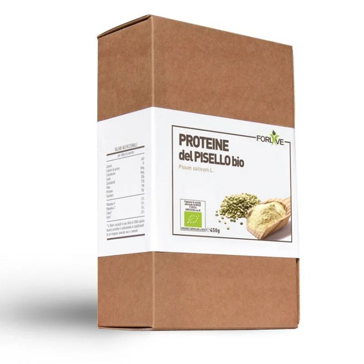Forlive Proteine del Pisello Bio Vegan Ok