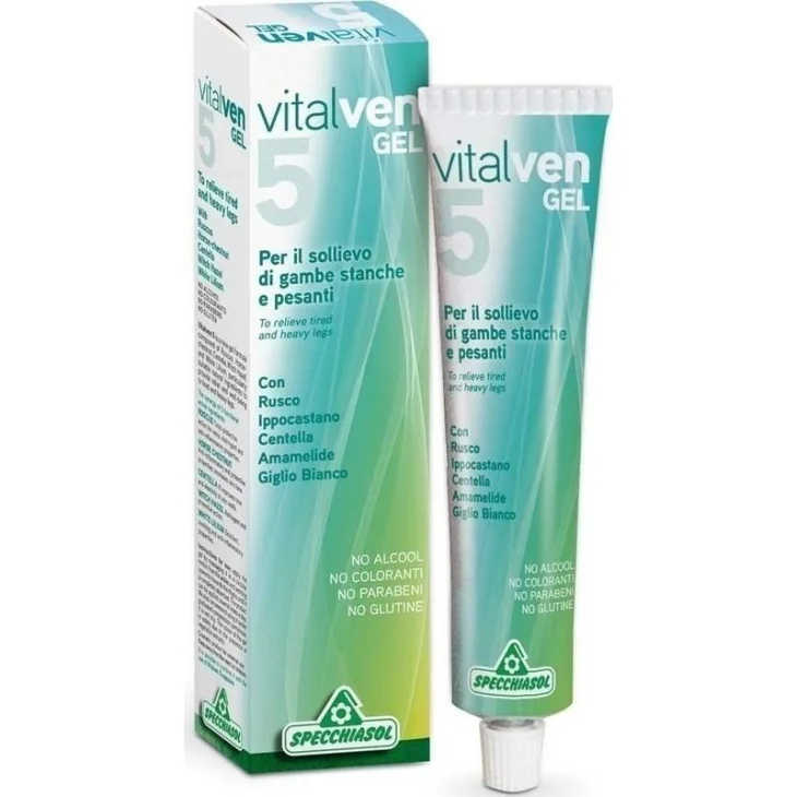 Specchiasol Vitalven Gel 5 Sollievo Gambe 100 ml