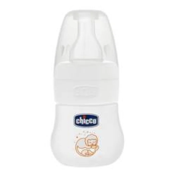 Chicco Micro Biberon in Silicone 0M+ 60 ml