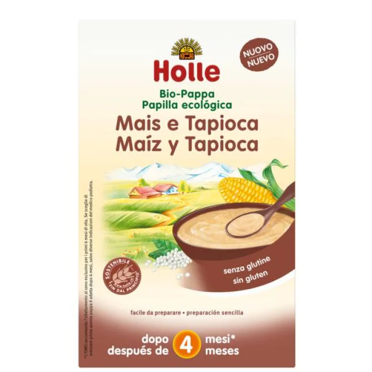 Holle Bio Pappa di Mais e Tapioca