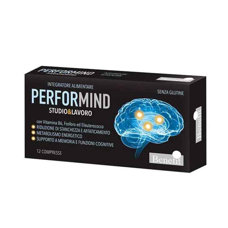 Benefit Performind Studio&Lavoro Integratore Memoria e Lucidità Mentale