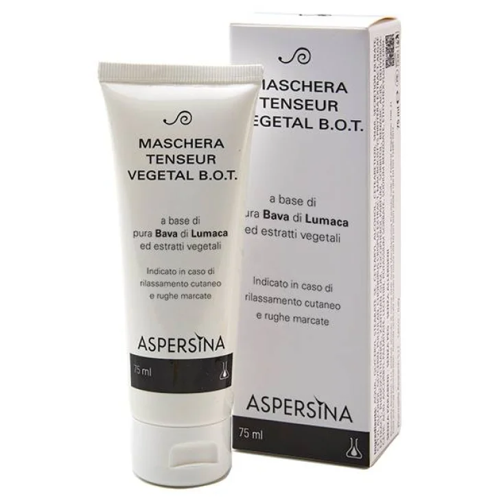 Aspersina Maschera Tenseur Vegetal BOT Maschera Viso Bava di Lumaca