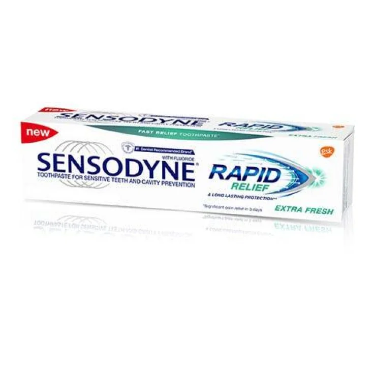 Sensodyne Rapid Action Extra Flash Dentifricio 75 ml
