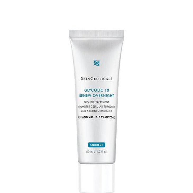SkinCeuticals Glycolic 10 Renew Overnight Crema viso notte con acido glicolico 50 ml