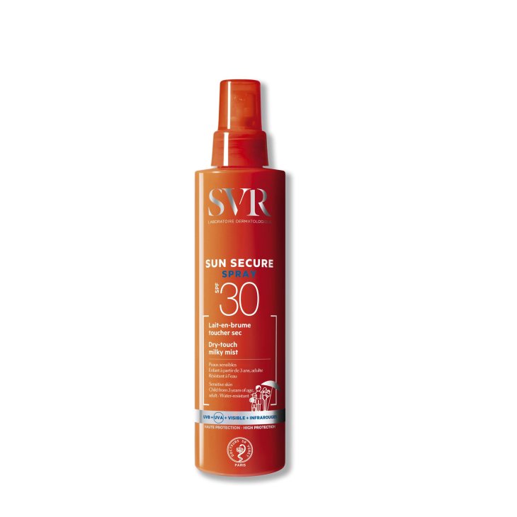 SVR Sun Secure Latte Spray Solare Viso e Corpo SPF 30