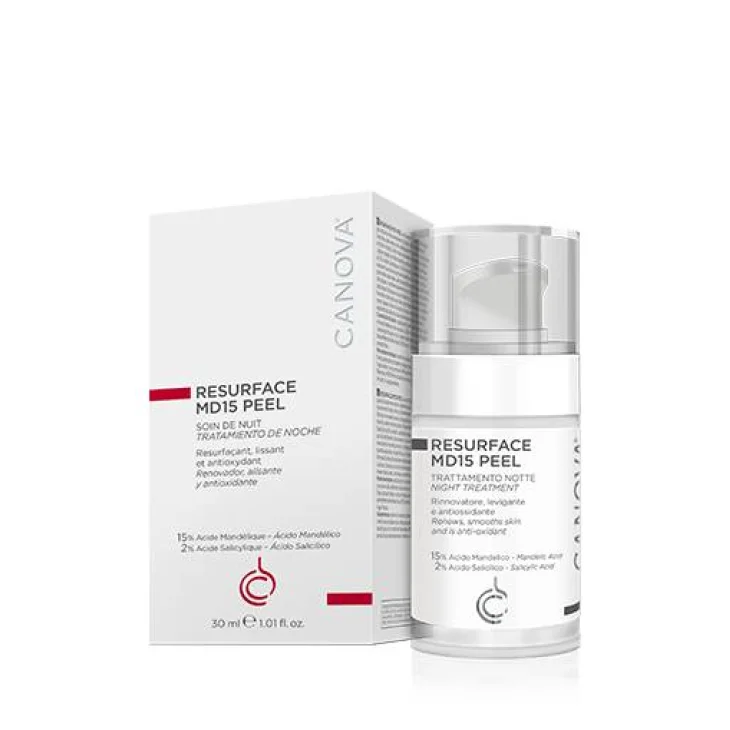 Canova Resurface Md15 Peel Trattamento Notte Levigante
