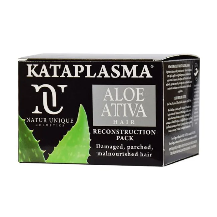 Natur Unique Kataplasma Aloe Attiva capelli impacco ristrutturante