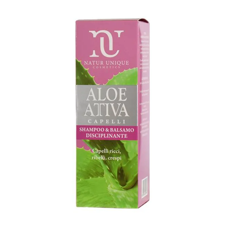 Natur Unique Aloe Attiva capelli shampoo e balsamo disciplinante