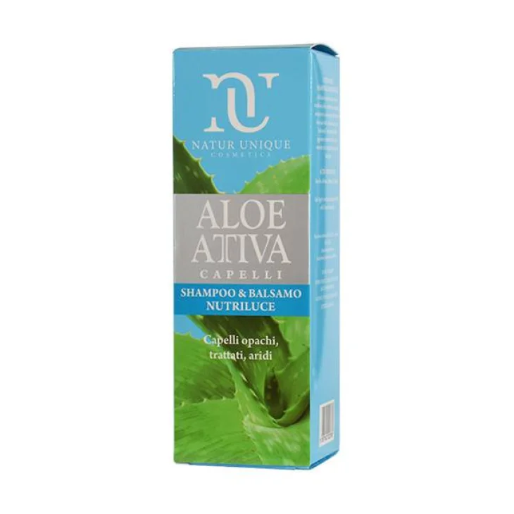 Natur Unique Aloe Attiva shampoo e balsamo nutriluce