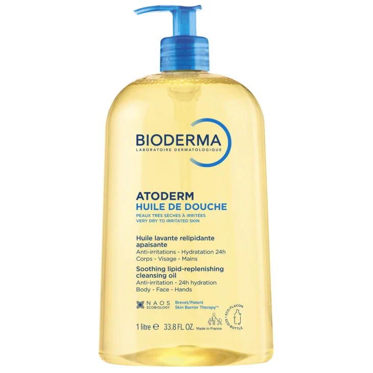 Bioderma Atoderm Huile de Douche Pelle Sensibile e Secca 1 L