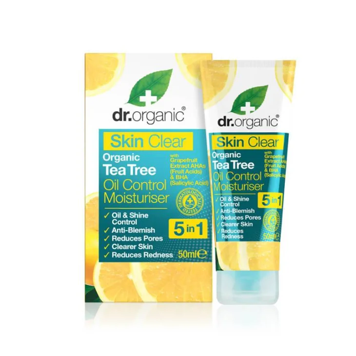 Dr Organic Skin Clear Crema idratante per pelli impure 50 ml