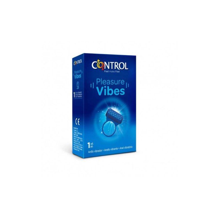 Control Vibes Anello Vibrante con Punti di Rilievo