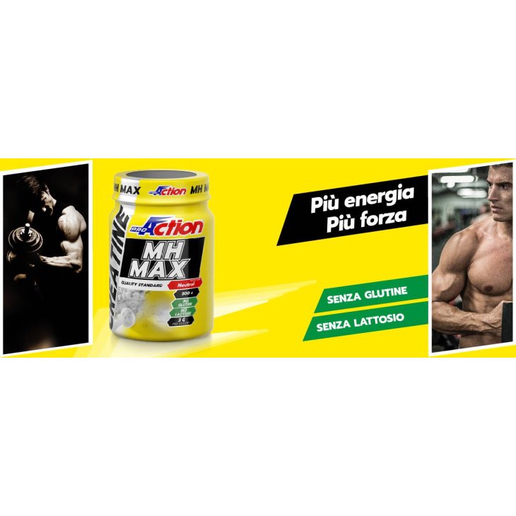 Pro Action Mh Max Creatine Integratore di Creatina per Sportivi 140 compresse