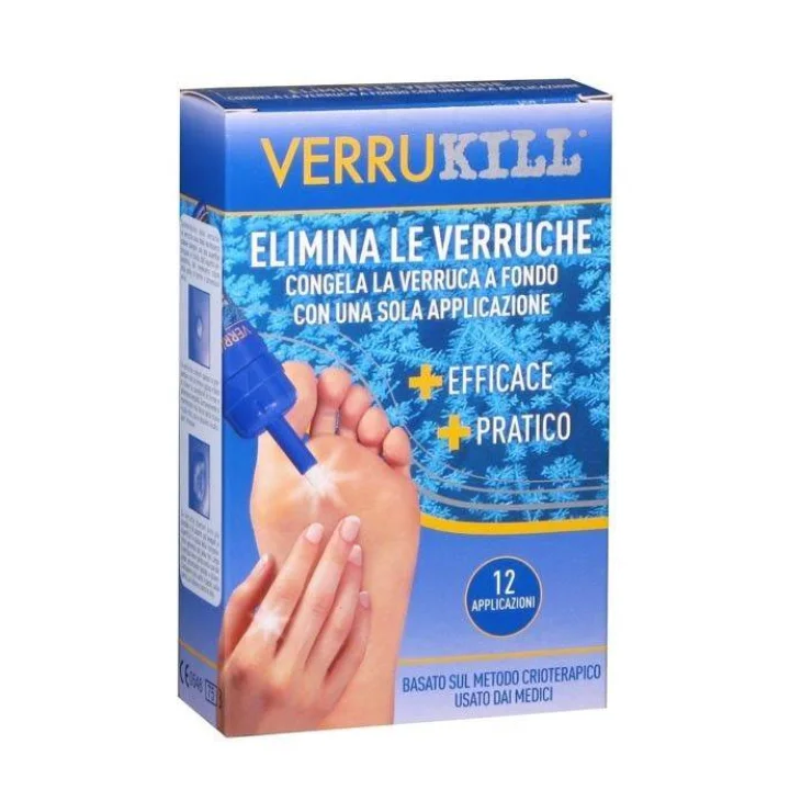 Verrukill Spray Crioterapico Rimozione Verruche Plantari 50 ml