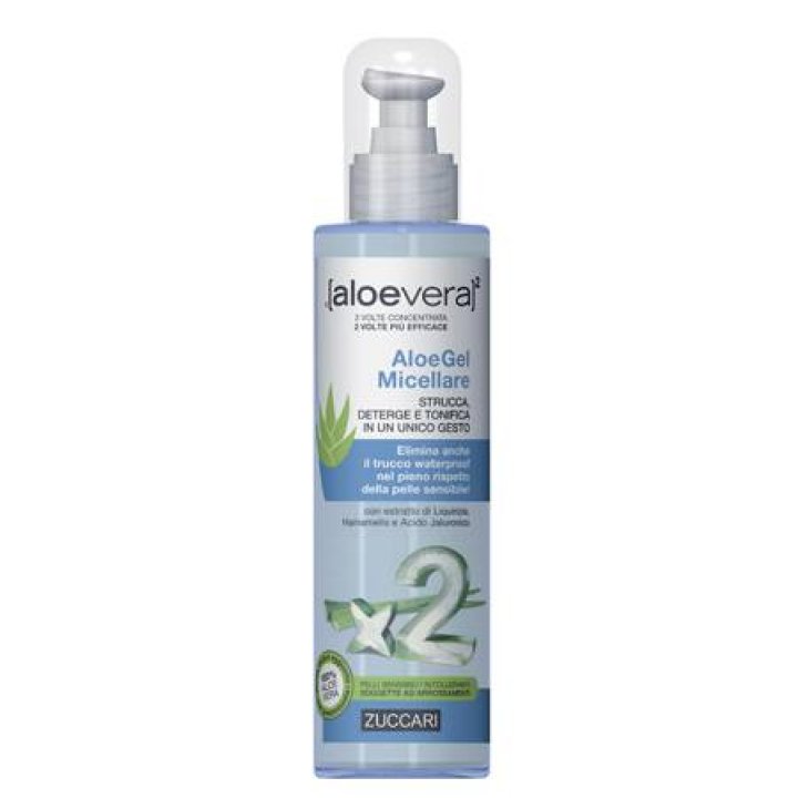 Zuccari Aloevera2 AloeGel Micellare Estratto di Liquirizia