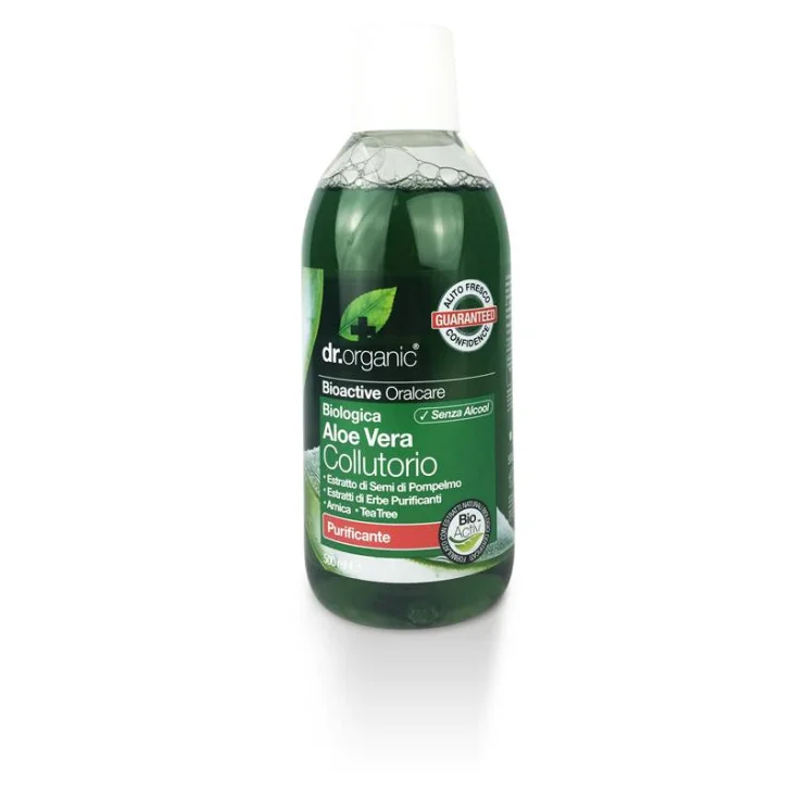 Dr Organic Aloe Vera Collutorio 500 ml