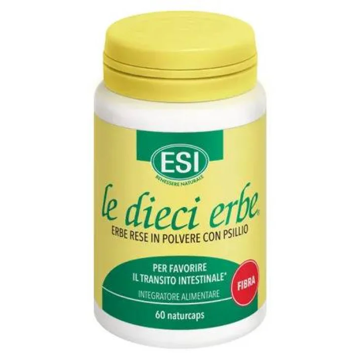Esi Le Dieci Erbe Fibra Integratore per il Transito Intestinale