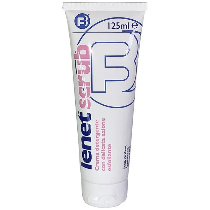 Fb Dermo Lenet Scrub Detergente Esfoliante Viso E Corpo 125 Ml