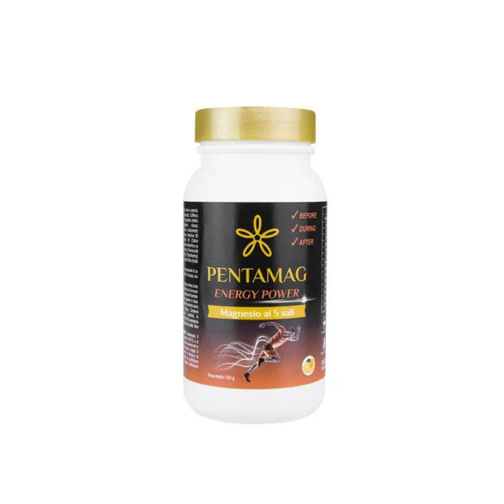 Pentamag Energy Power Integratore ai 5 Sali di Magnesio 160 g