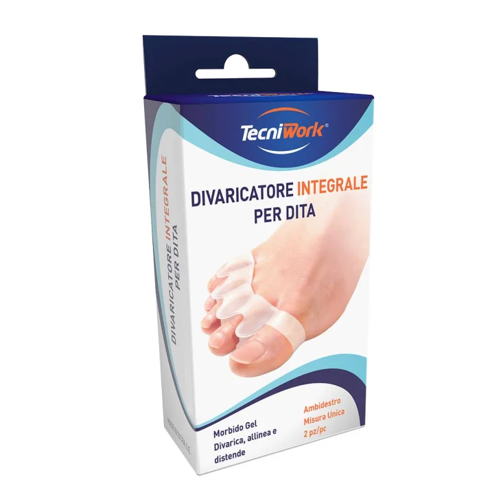 Tecniwork Separatore Integrale Dita in Morbido Gel