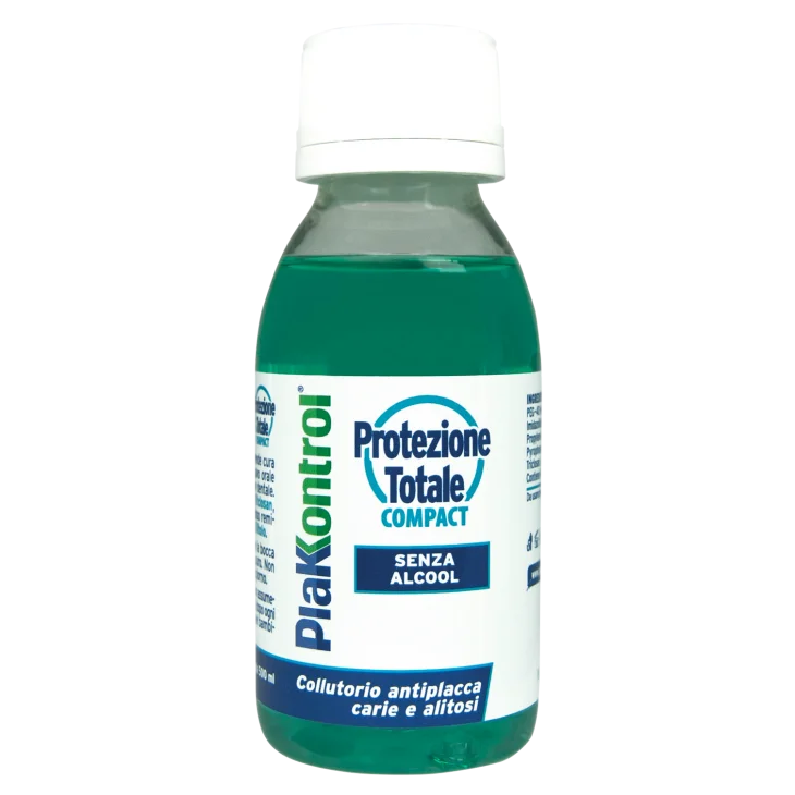 Plakkontrol Protezione Total Compact Travel Size Collutorio Antiplacca 99 ml
