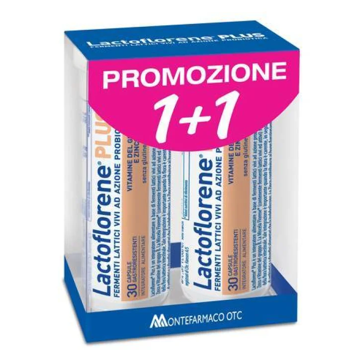 Promozione 1+1 Lactoflorene Plus Integratore Fermenti Lattici Compresse