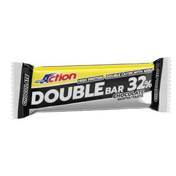 ProAction Double Bar 32% Barretta Proteica Cioccolato 60 g