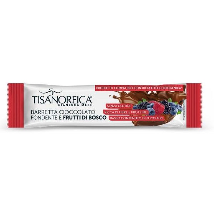 Tisanoreica T-Smart Barretta Cioccolato Fondente e Frutti di Bosco
