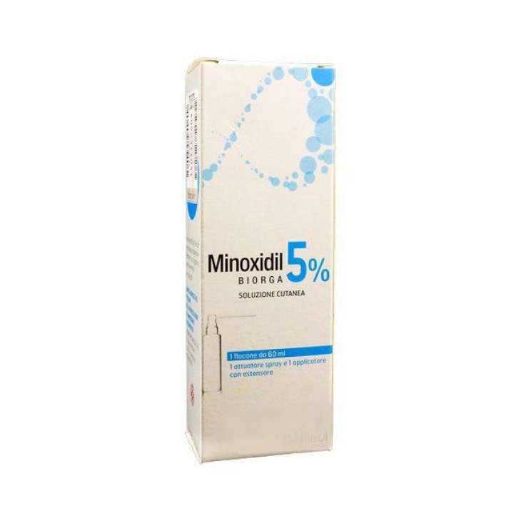 Minoxidil Biorga Soluzione Cutanea 5% 60 ml
