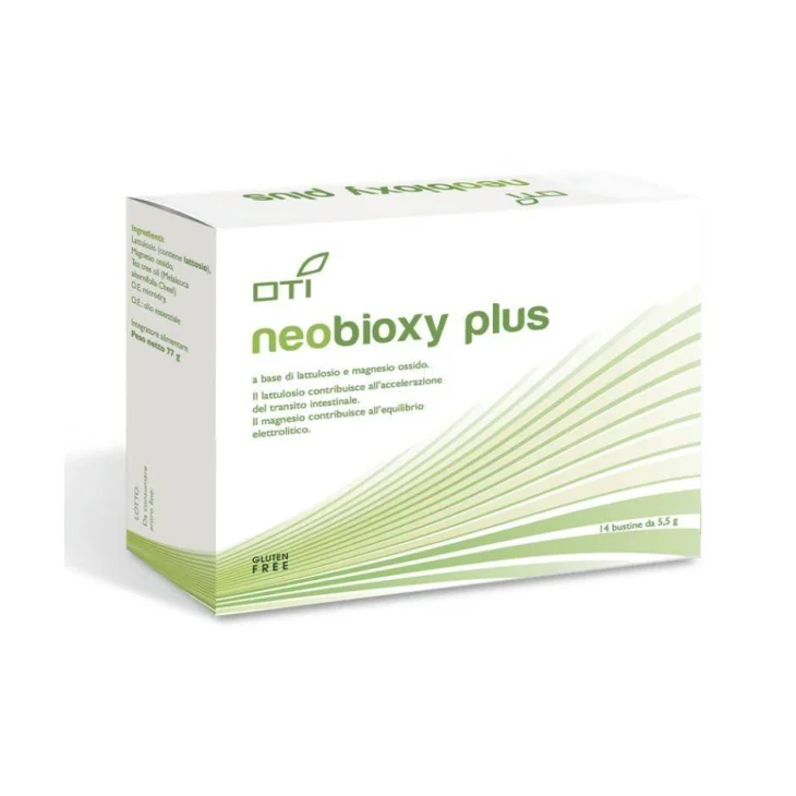 NeoBioxy Plus Bustine Integratore di Magnesio Ossigenante Intestinale