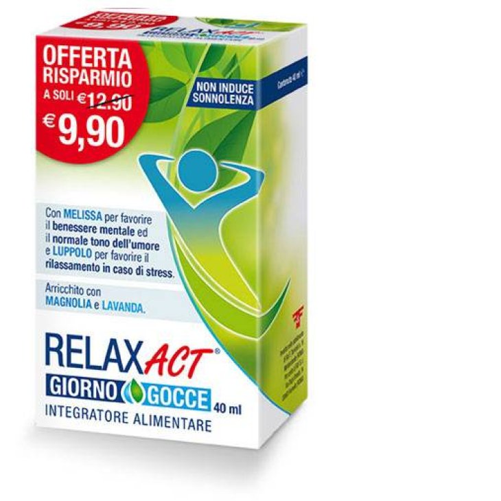 Relax Act  Integratore In Gocce Per Il Benessere Mentale
