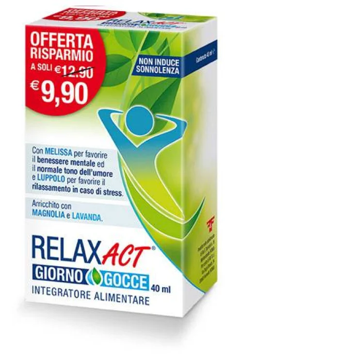 Relax Act  Integratore In Gocce Per Il Benessere Mentale