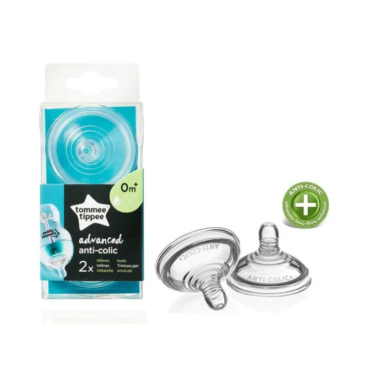 Tommee Tippee Advanced Anti-Coliche Tettarelle Flusso Lento