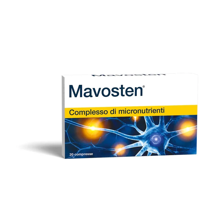 Mavosten micronutrienti per i nervi 20 compresse