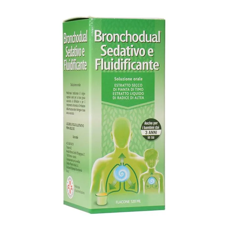 Bronchodual Sedativo Fluidificante Sciroppo Per La Tosse