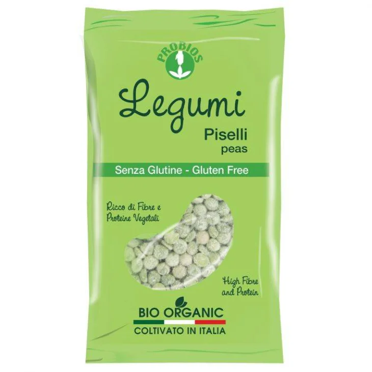 Probios Legumi Piselli verdi spezzati Biologici senza glutine 400 g