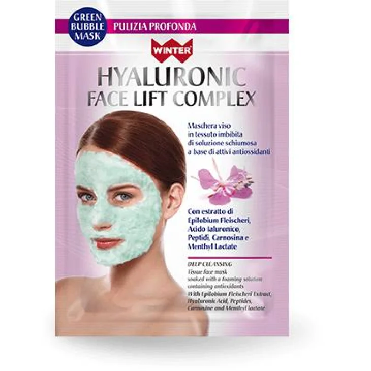 Winter Green Bubble Mask Maschera Viso Azione Detergente