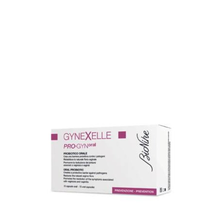 Bionike Pro-Gin Gynexelle Probiotico orale per l'igiene intima vaginale 15 capsule