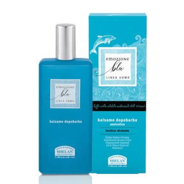 Helan Emozione Blu Linea Uomo Balsamo dopobarba lenitivo e idratante 90 ml