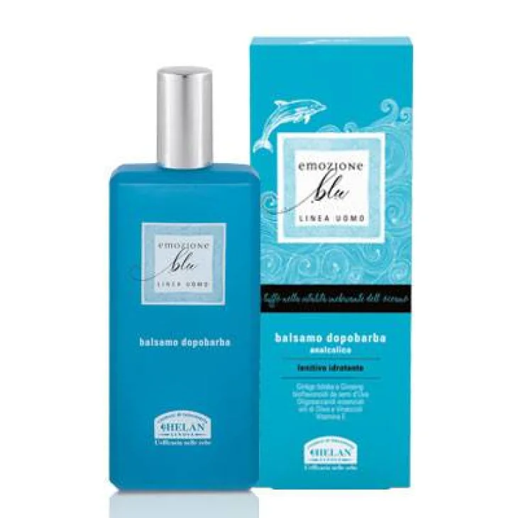 Helan Emozione Blu Linea Uomo Balsamo dopobarba lenitivo e idratante 90 ml