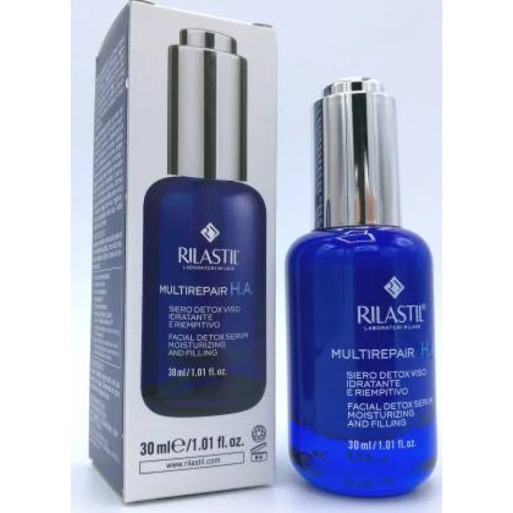 Rilastil Multirepair H.A Siero Detox Viso Idratante e Riempitivo