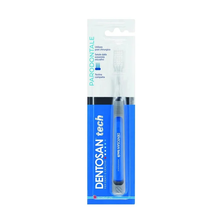 Dentosan Tech Spazzolino Parodontale Setole Microfini Testina Compatta 1 Pezzo