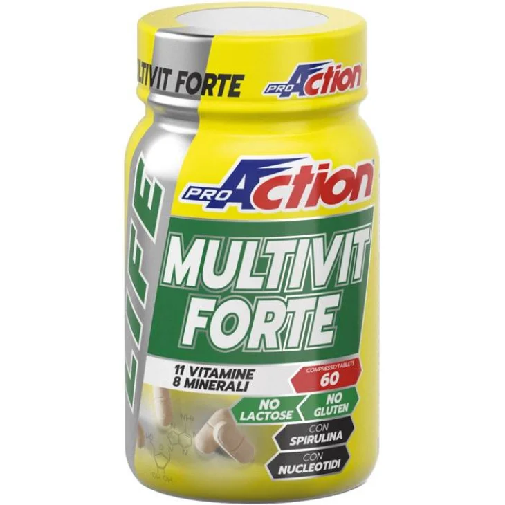 ProAction Multivit Forte Integratore mutivitaminico 60 compresse